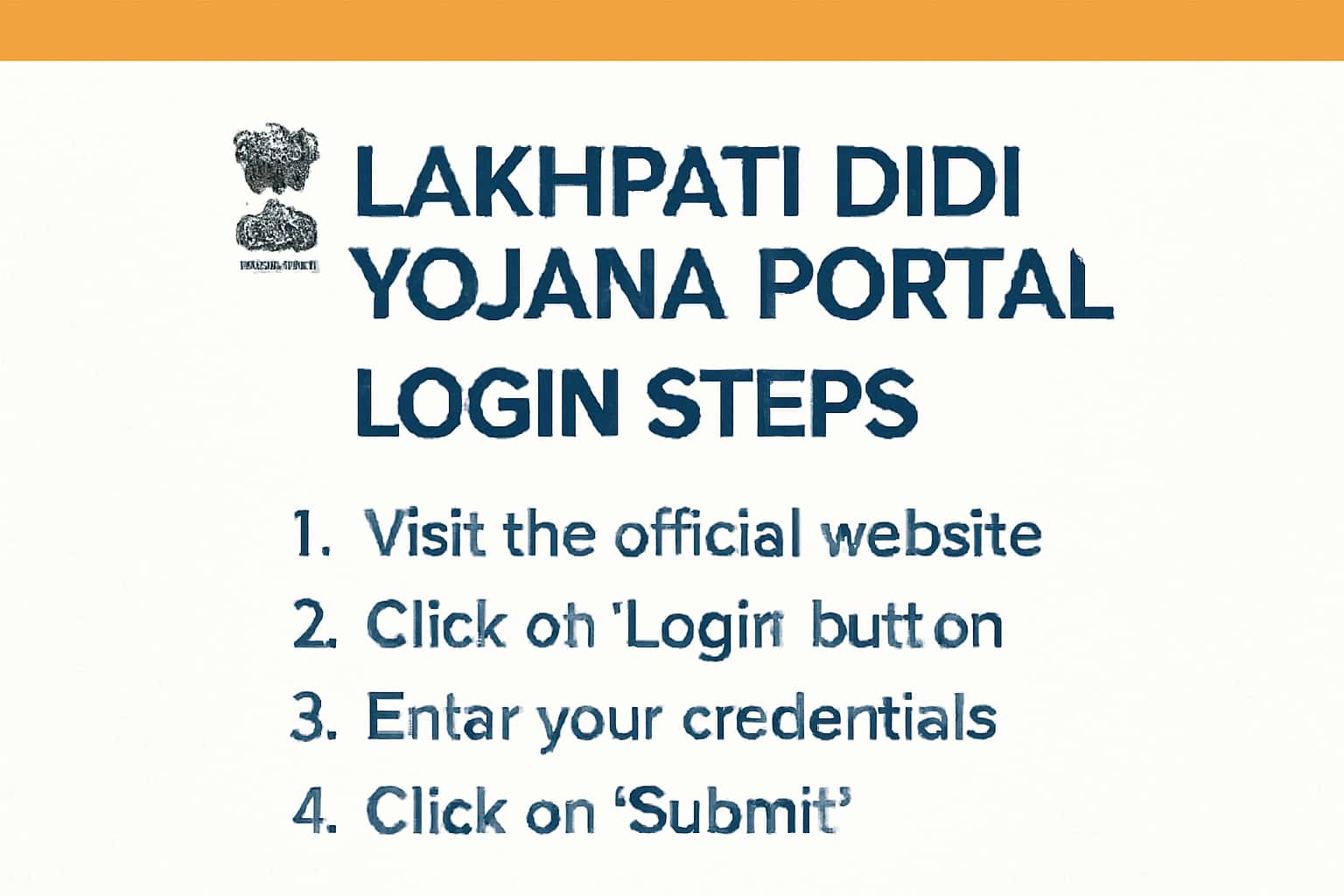 Lakhpati Didi Yojana Portal Login Steps